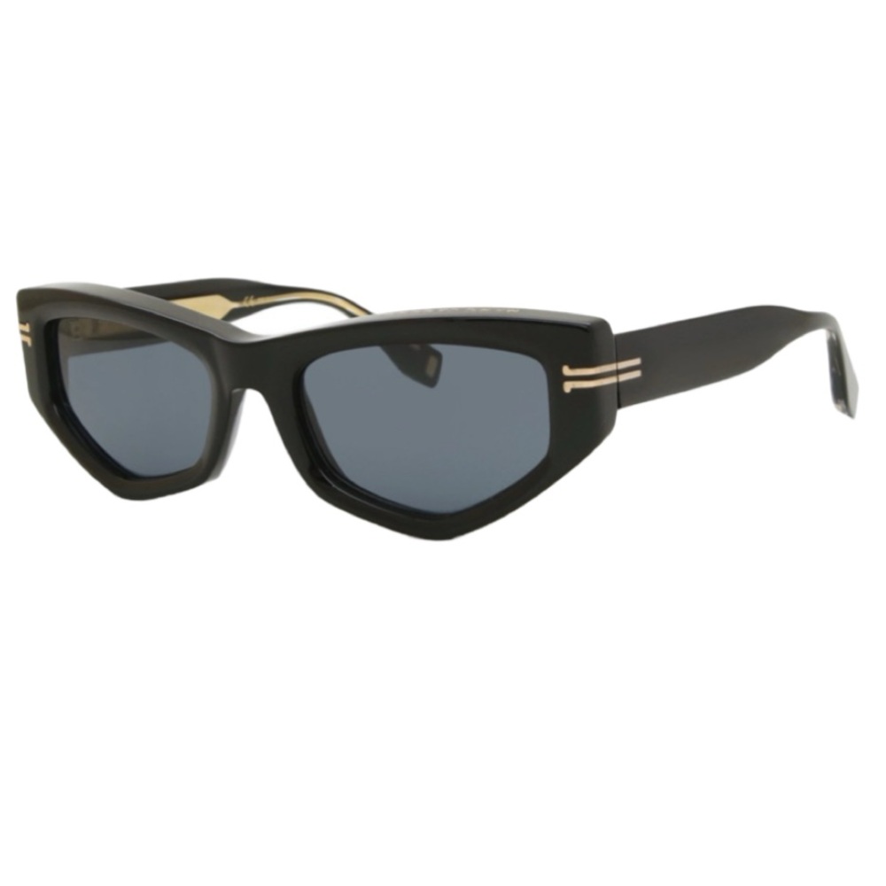 Marc Jacobs Black and Gold Sunglasses